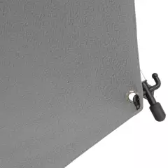 Westcott X-Drop Pro Wrinkle-Resistant Backdrop 2.4x2.4m -taustakangas - Neutral Gray
