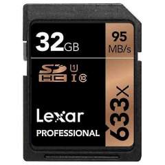Lexar Professional 32GB SDHC UHS-I (633x, V10 / U1) muistikortti