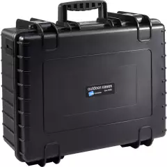 B&W Outdoor Case Type 6000 -iskunkestävä laukku - Musta