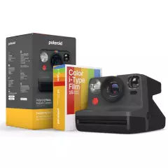 Polaroid Now Gen 2 + E-Box -pikakamera + filmipaketti - Musta