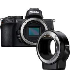 Nikon Z50 -runko + Nikon FTZ-adapteri + Kampanja-alennus