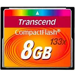 Transcend 8GB CompactFlash (133x) muistikortti