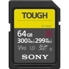 Sony 64GB SF-G Tough Series UHS-II (V90, Read: 300Mt/s, Write: 299Mt/s)