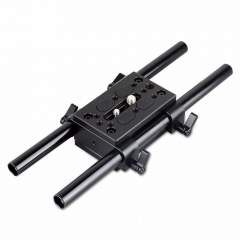 SmallRig 1798 Baseplate with Dual 15mm Rod Clamp -kiinnityslevy