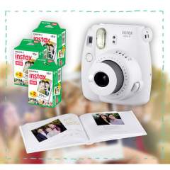 Fujifilm Instax Mini 11 pikakamera setti häihin - Valkoinen