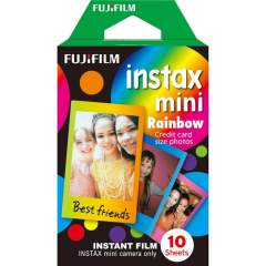 Fujifilm Instax Film Mini Rainbow (10 kuvaa) pikafilmi