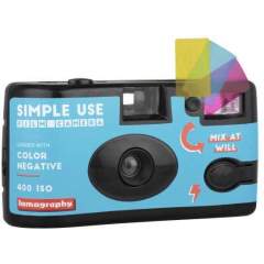 Lomography Simple Use kertakäyttökamera 36-kuvan värifilmillä
