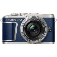 Olympus PEN E-PL9 + 14-42mm EZ Pancake - Sininen