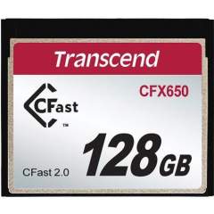 Transcend 128GB CFX650 CFast 2.0 (Write: 370MB/s)