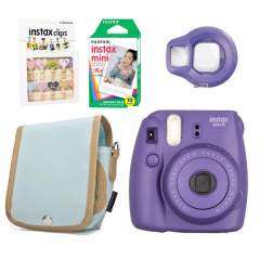 Fujifilm Instax Mini 8 -pikakamera + tarvikepaketti - Violetti
