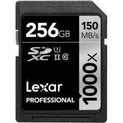 Lexar Professional 256GB SDXC UHS-II (1000x, 150Mb/s)