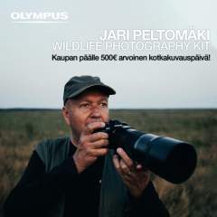 Olympus Jari Peltomäki Wildlife Photography KIT