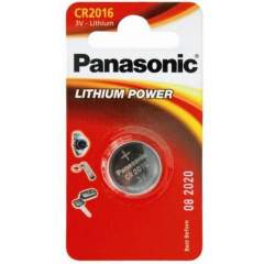 Panasonic CR2016, 3V Lithium nappiparisto (1kpl)