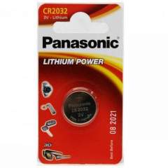 Panasonic CR2032, 3V Lithium nappiparisto (1kpl)