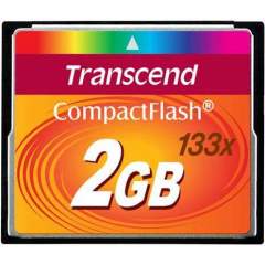 Transcend 2GB CompactFlash (133x) -muistikortti