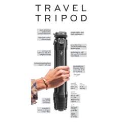 Peak Design Travel Tripod - hiilikuituinen matkajalusta