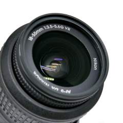 (Myyty) Nikon AF-S DX Nikkor 18-55mm f/3.5-5.6 G VR (Käytetty) 