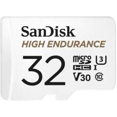 Sandisk High Endurance (U3 / Class 10 / V30) 32GB microSDHC muistikortti