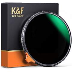 K&F Concept Nano X-Pro ND2-ND400 säädettävä harmaasuodin - 67mm