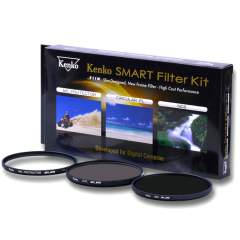 Kenko Smart Filter Kit 58mm (MC Protector / Cir-PL / ND8)