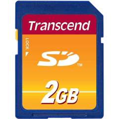 Transcend 2GB SD muistikortti
