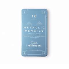 Printworks Metallic Pencils -kynäsetti