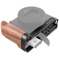 Smallrig 2467 L-Shaped Wooden Grip for Sony RX100 III-VII -kahva