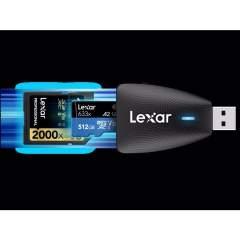 Lexar Professional Multi 2-in-1 USB 3.1 Reader - SD ja MicroSD muistikortinlukija