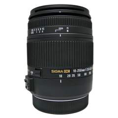 Sigma 18-250mm f/3.5-6.3 DC OS HSM Macro (Canon EF-S) (käytetty)