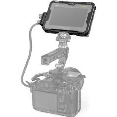 Smallrig 2725 Cage with Sun Hood and HDMI Clamp for Blackmagic Design Video Assist 5" 12G-SDI/HDMI