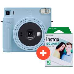 Fujifilm Instax Square SQ1 - sininen pikafilmikamera + filmipaketti