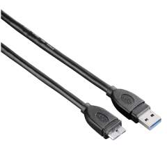 Hama USB A - USB Micro 3.0 -kaapeli (1,8m)
