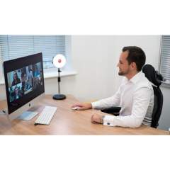 Rotolight Neo 2 Video Conferencing Kit -LED-valo pöytäjalustalla