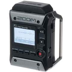 Zoom F1-SP -audiotallennin haulikkomikrofonilla