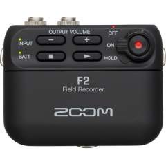 Zoom F2 -audiotallennin (musta)