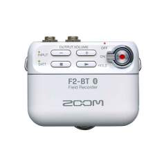 Zoom F2-BT -audiotallennin bluetoothilla (valkoinen)