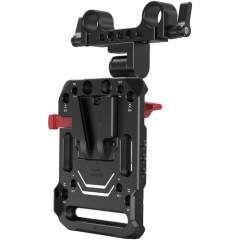 Smallrig 2991 V-Lock Battery Plate with Adjustable Arm
