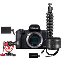 Canon EOS M50 Mark II + 15-45mm Live Stream Kit