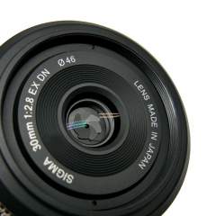 (Myyty) Sigma 30mm f/2.8 EX DN (E-mount) (käytetty)
