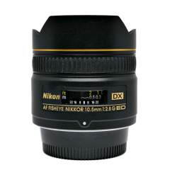 Nikon AF Nikkor 10.5mm f/2.8G DX ED (käytetty)
