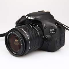 Canon EOS 600D + 18-55mm Kit (SC 20455) (käytetty)