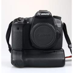 Canon EOS 70D runko + akkukahva (käytetty)