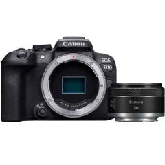 Canon EOS R10 -runko + RF 50mm kaupan päälle