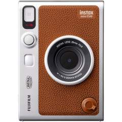 Fujifilm Instax Mini Evo -pikakamera ja tulostin - Ruskea