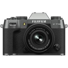 Fujifilm X-T50 + XC 15-45mm OIS PZ Kit - Charcoal Silver