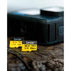 Lexar Pro Gold 256GB microSDXC UHS-II (R280/W100) -muistikortti