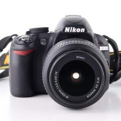 (Myyty) Nikon D3100 + 18-55mm (SC: 3710) (käytetty)