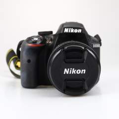 Nikon D3300 + AF-P 18-55mm VR Kit (SC: 1200) (käytetty)