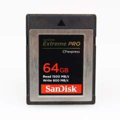 SanDisk Extreme Pro 64GB CFexpress -muistikortti (käytetty)