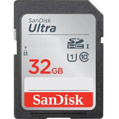 SanDisk Ultra 32GB SDHC (120Mb/s) Class 10 UHS-I muistikortti